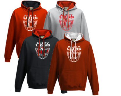 2 TONE HOODIE BALL MASK