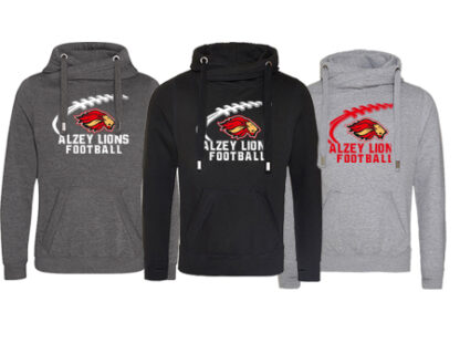 CROSS NECK HOODIE BALL