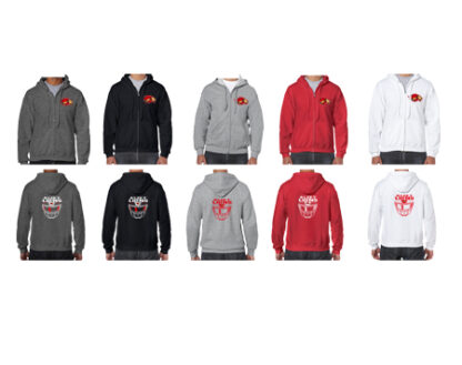 Softstyle® Adult Full Zip Hooded Sweatshirt SF600 MASK