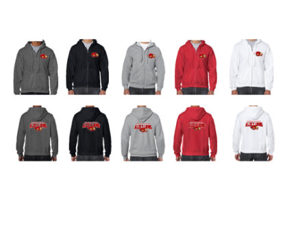Softstyle® Adult Full Zip Hooded Sweatshirt SF600 OLD