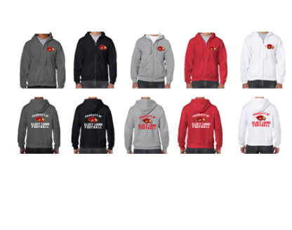 Softstyle® Adult Full Zip Hooded Sweatshirt SF600 PRO